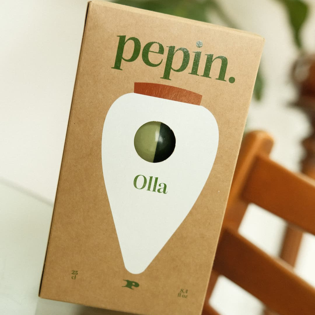 Olla – Rayas verdes