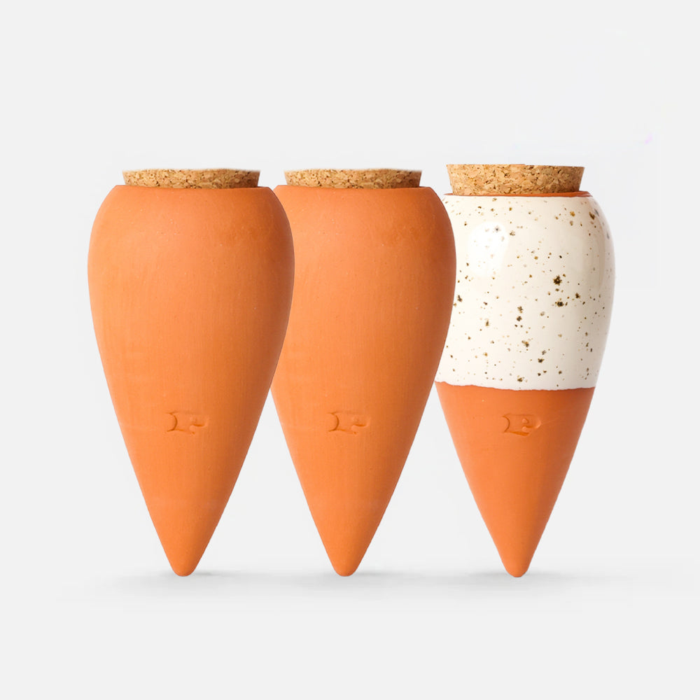 mini cooper plant pot Trio Mini Ollas - Self-watering for small plants